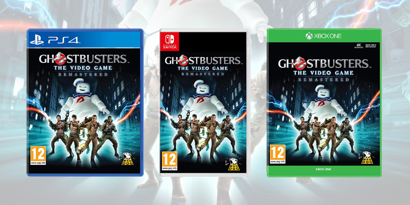 La boxart su console di Ghostbusters: The Video Game Remastered