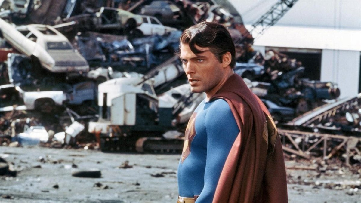 Una scena tratta da Superman III