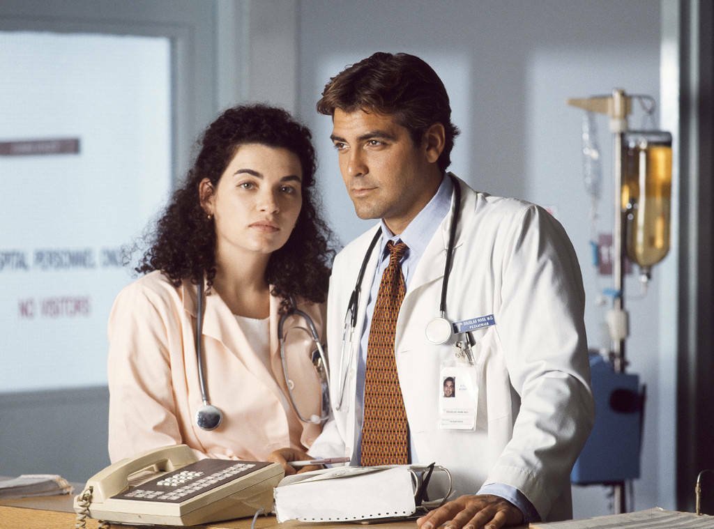 Carol Hathaway e Doug Ross, due dei protagonisti di E.R. Medici in prima linea