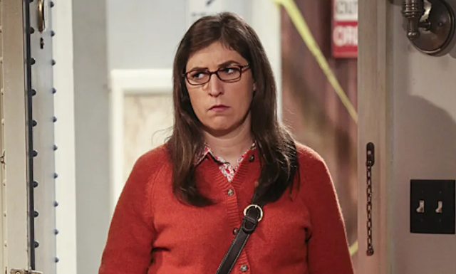 Click para ver la imagen original Primer plano de Mayim Bialik