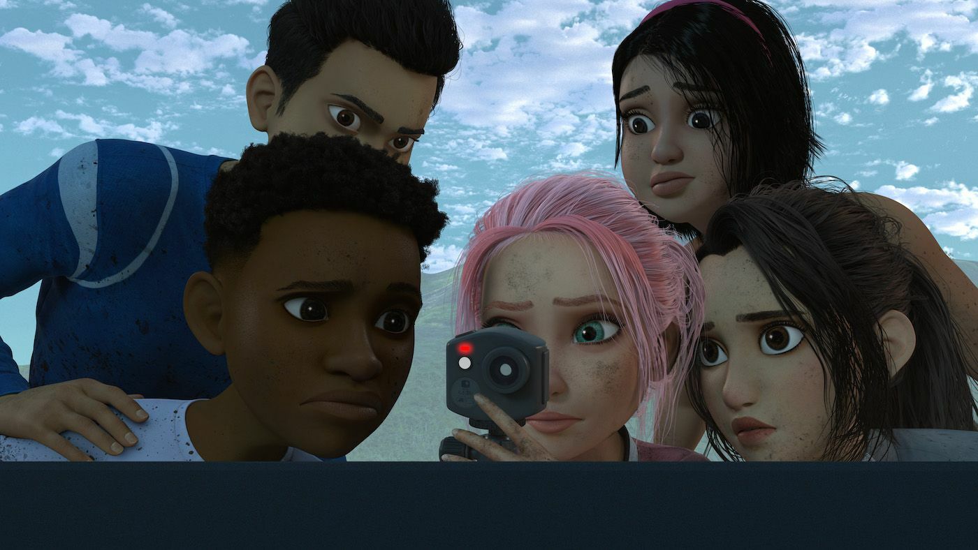 Clicca per vedere l'immagine originale Jurassic World Nuove Avventure 2, una scena della seconda stagione