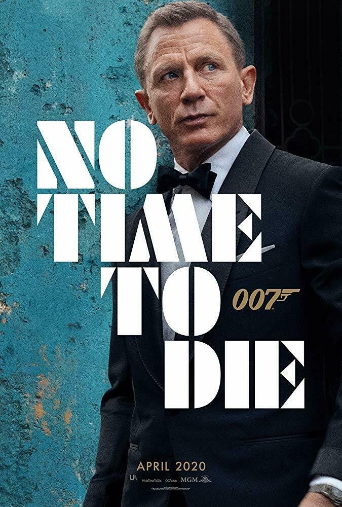 Il poster ufficiale del film No Time to Die
