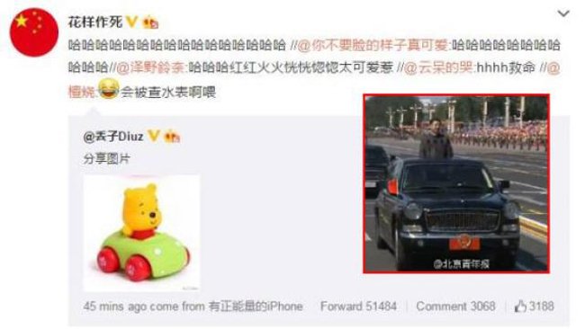 Winnie The Pooh, l'immagine più censurata in Cina nel 2015