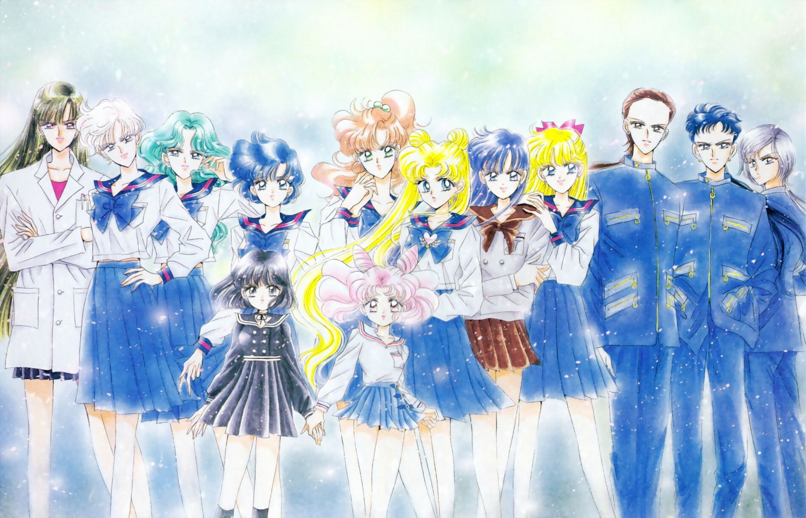 Clicca per vedere l'immagine originale Un'illustrazione dell'arco Stars in Pretty Guardian Sailor Moon