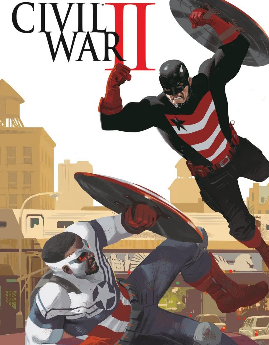 Dettaglio della cover di Captain America: Sam Wilson #13