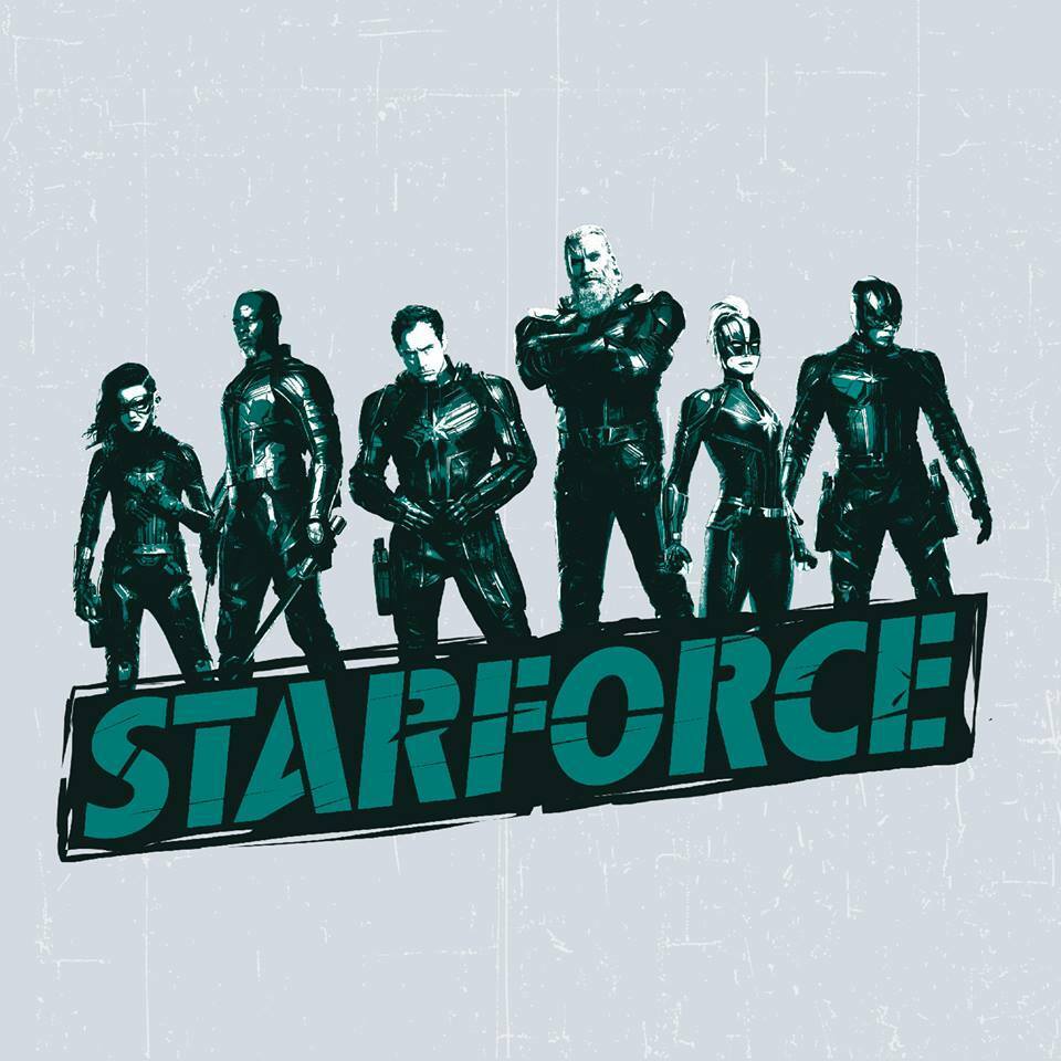 Clicca per vedere l'immagine originale La Starforce capitanata dal personaggio di Jude Law in Captain Marvel