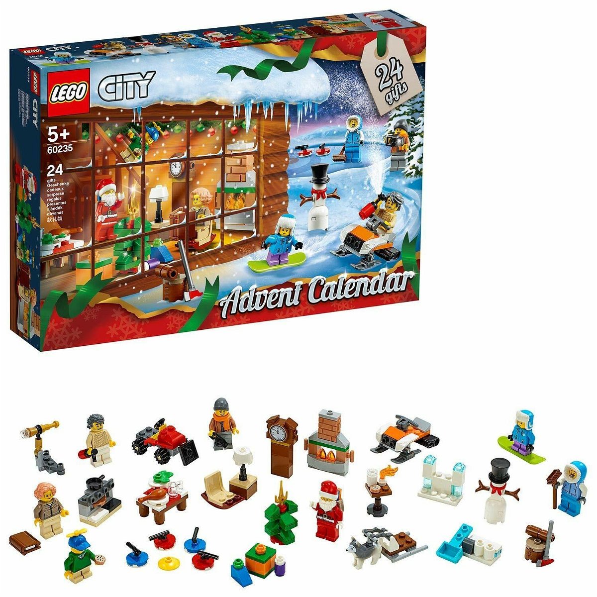 La magia del Natale nel calendario di LEGO City