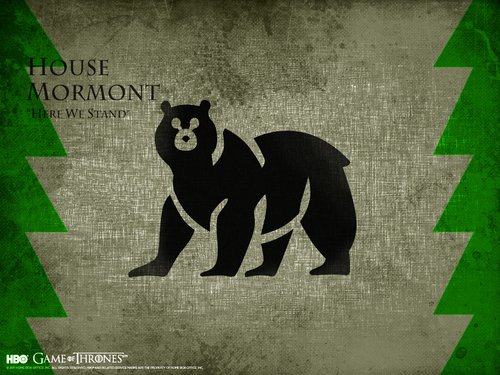 Il motto e lo stemma di Casa Mormont