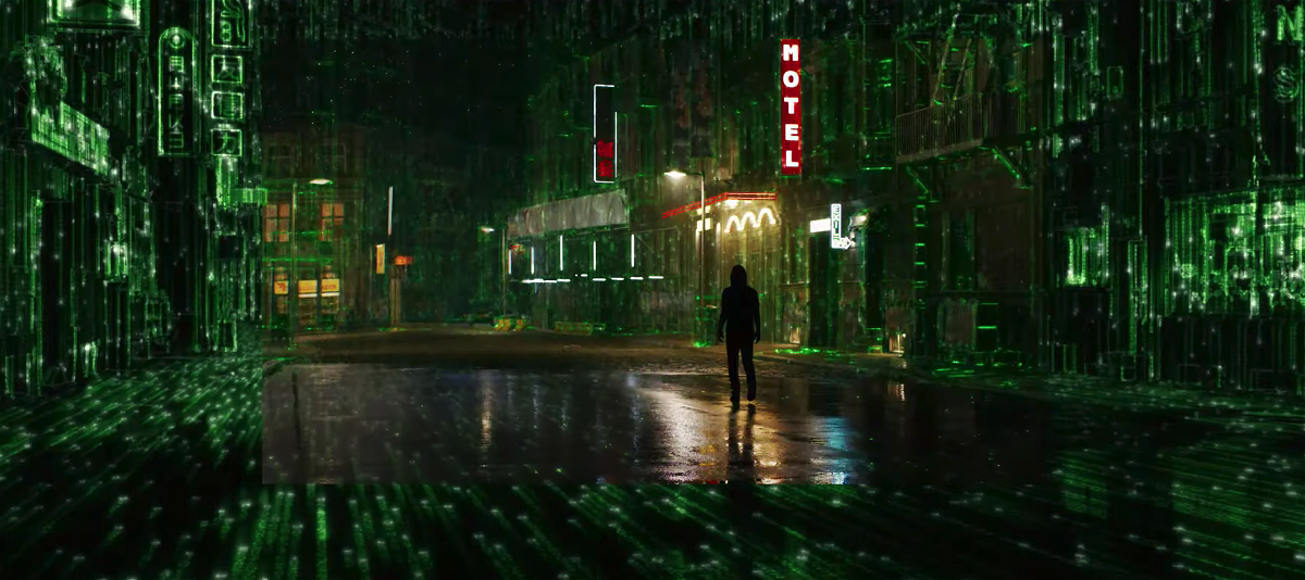 La città trasformata da Matrix