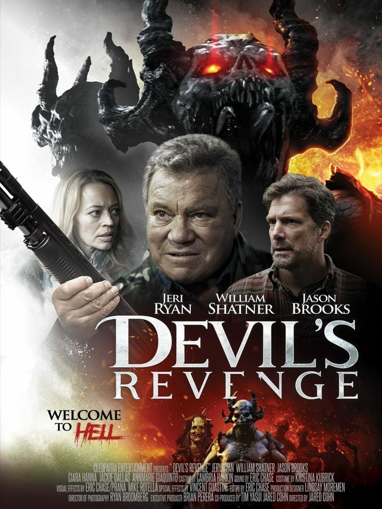 Il poster dell'horror Devil's Revenge
