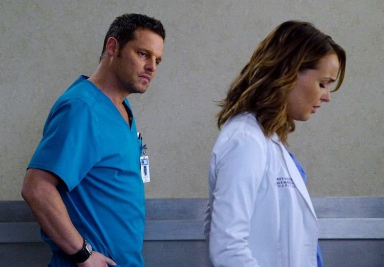 Grey's Anatomy: un'immagine di Alex e Jo