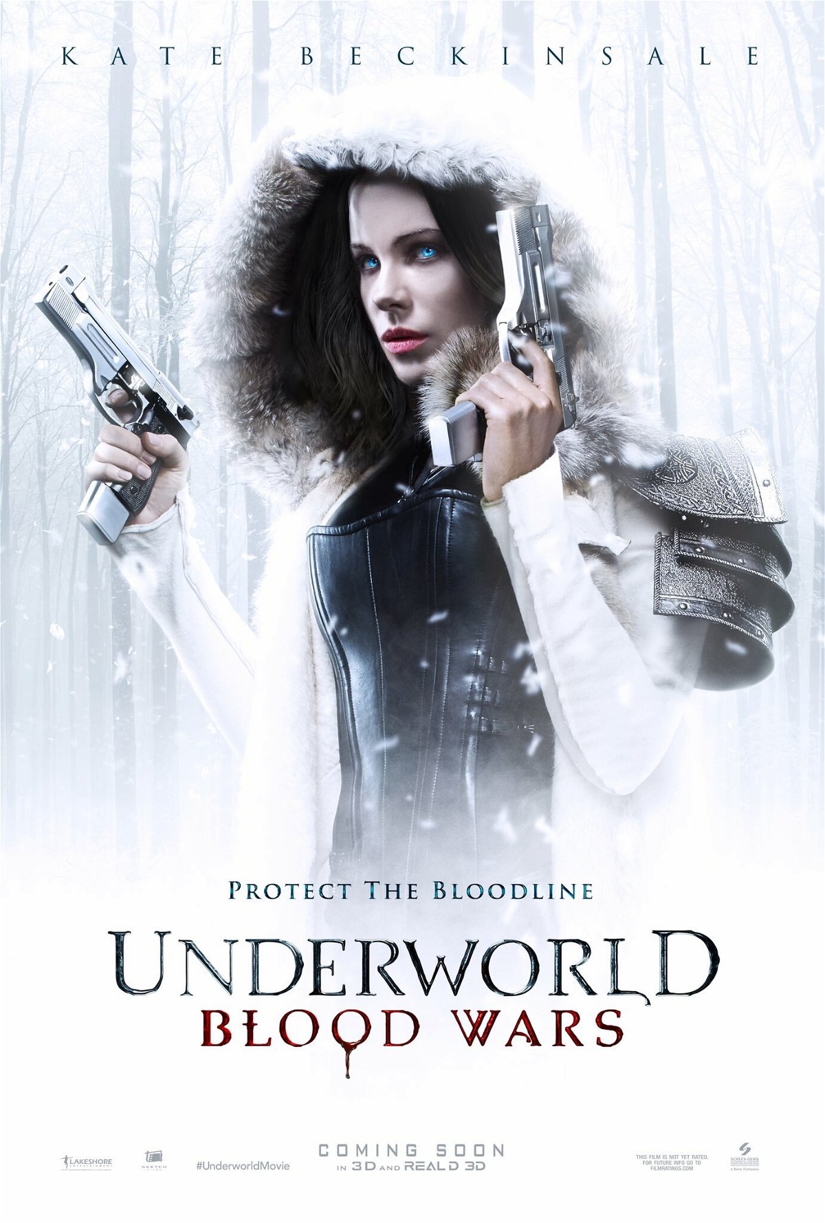 Selene nel poster di Underworld 5