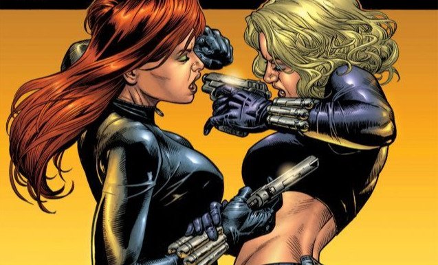 Dettaglio della cover di Black Widow #3