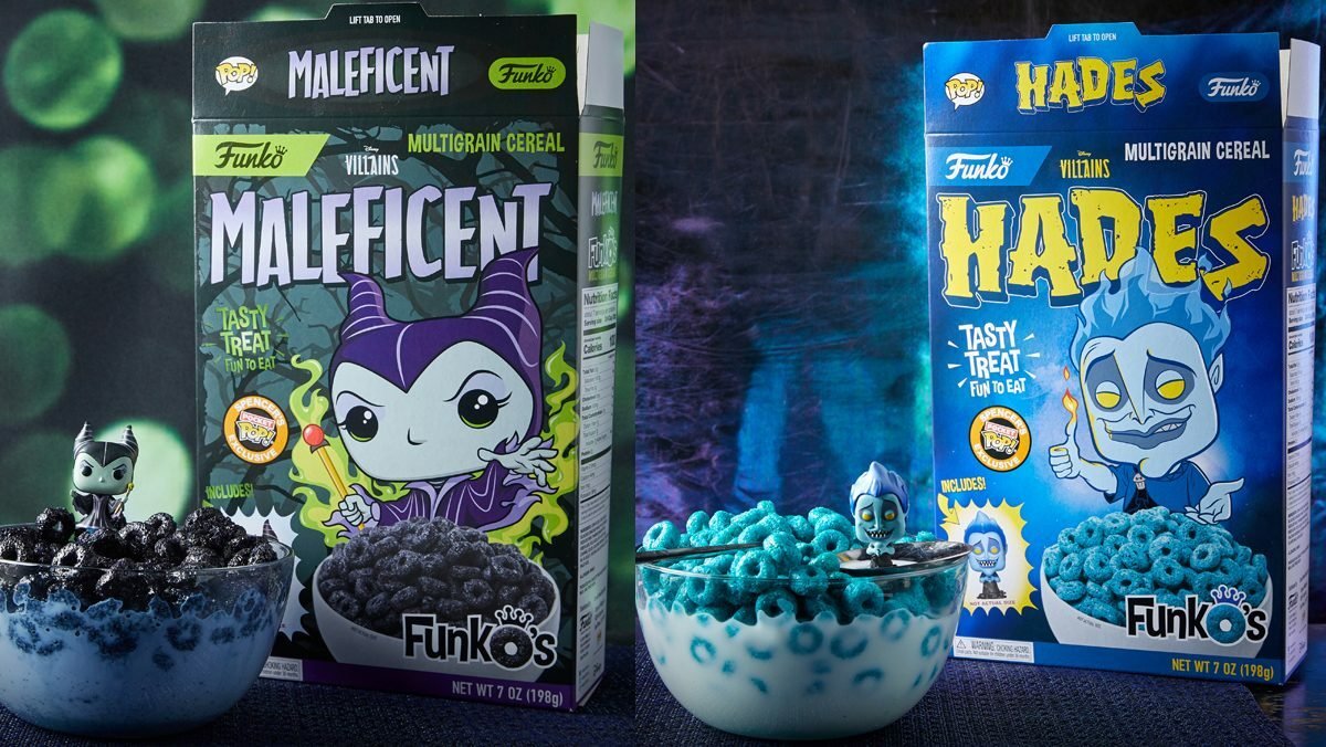 I nuovi cereali dedicati ai cattivi Disney