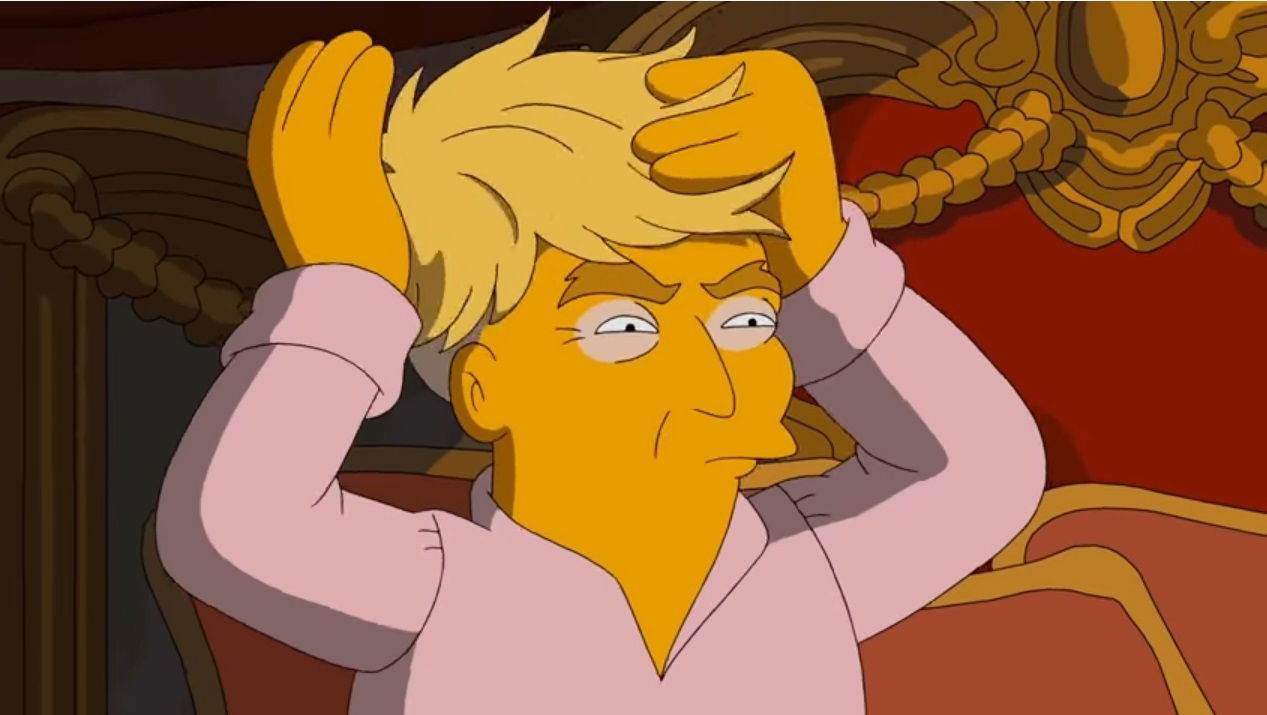 Clicca per vedere l'immagine originale Una sequenza dell'episodio web dei Simpson 3 a.m.