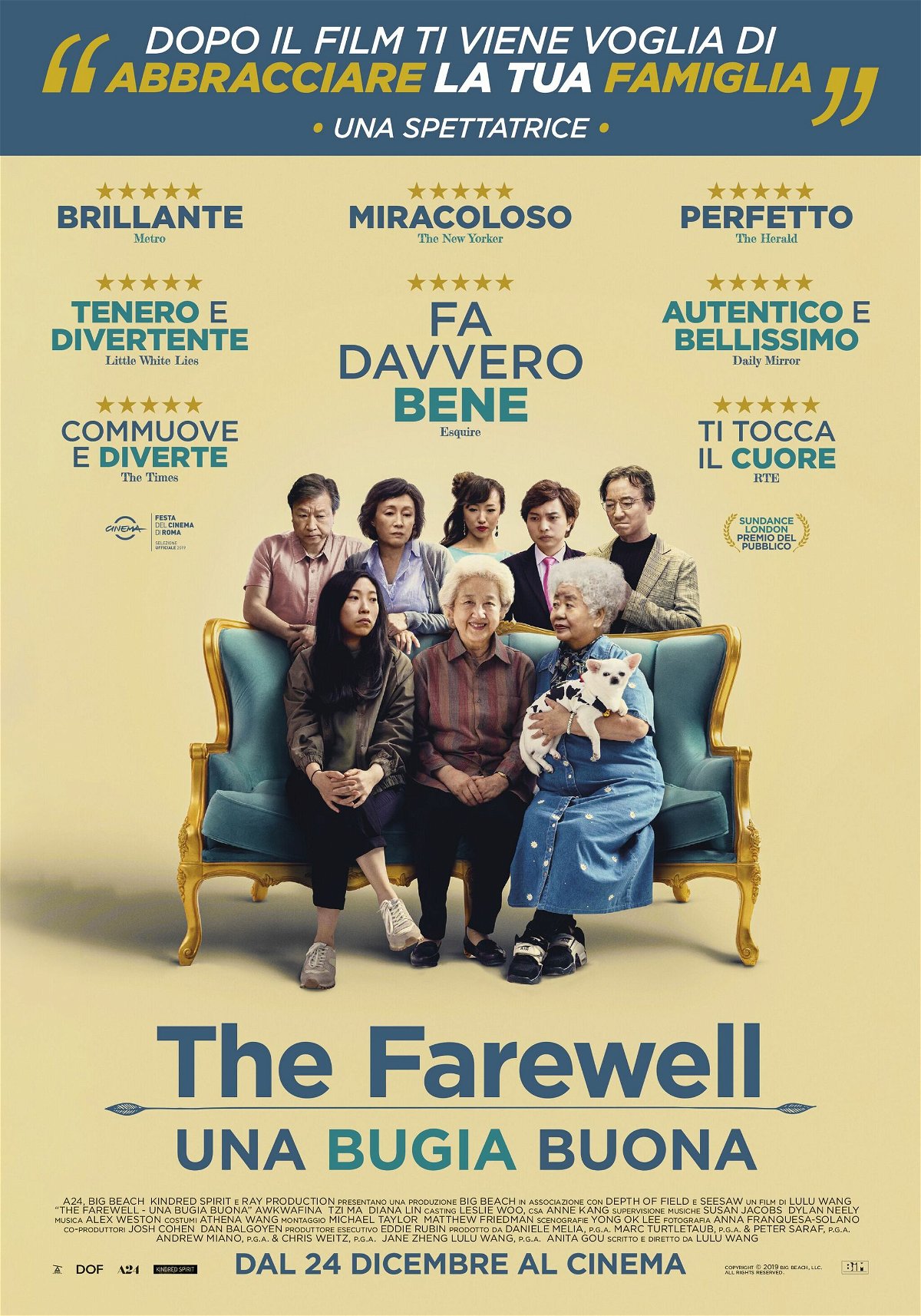 The Farewell - Una bugia buona manifesto film