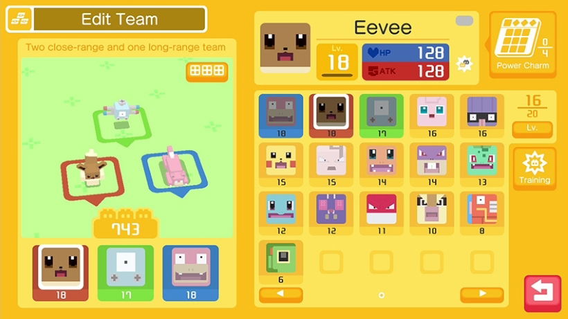 Clicca per vedere l'immagine originale Pokémon Quest ci porta a combattere sull'isola Cubetti
