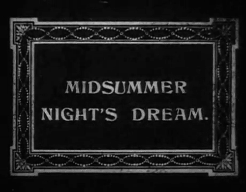 Clicca per vedere l'immagine originale Cartello Sogno di una notte di mezza estate