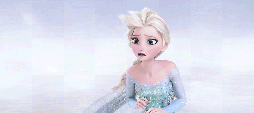 La Regina Elsa persa nella neve