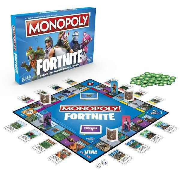L'edizione di Monopoly dedicata a Fortnite