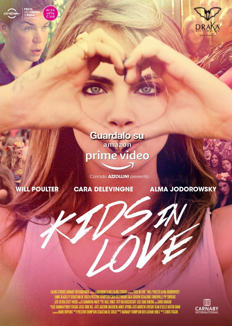Clicca per vedere l'immagine originale Cara Delevingne nel poster di Kids in Love