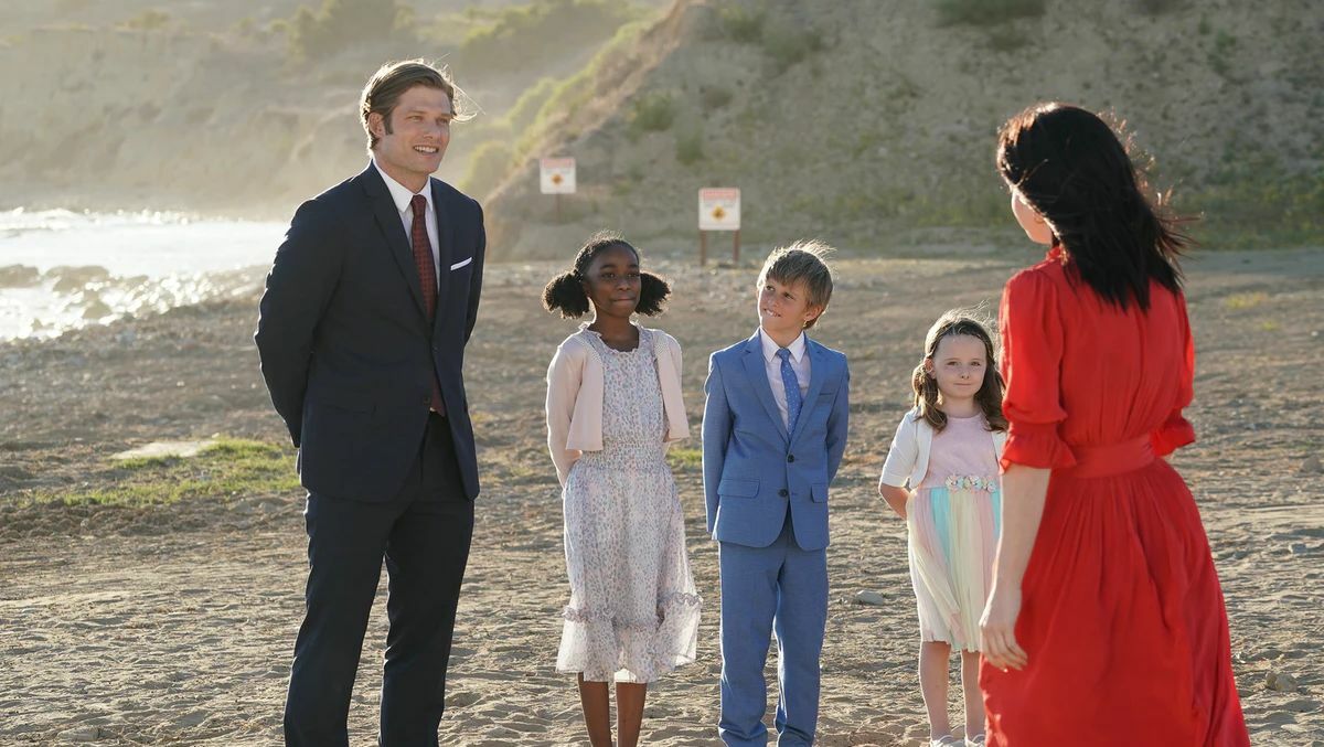Clicca per vedere l'immagine originale Amelia rifiuta la proposta di matrimonio di Link nel finale di Grey's Anatomy 17