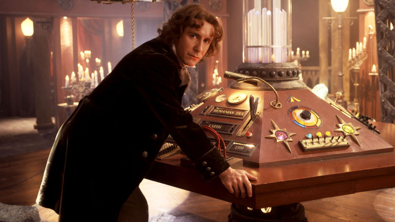 Clicca per vedere l'immagine originale Paul McGann interpreta l'ottava incarnazione del Dottore