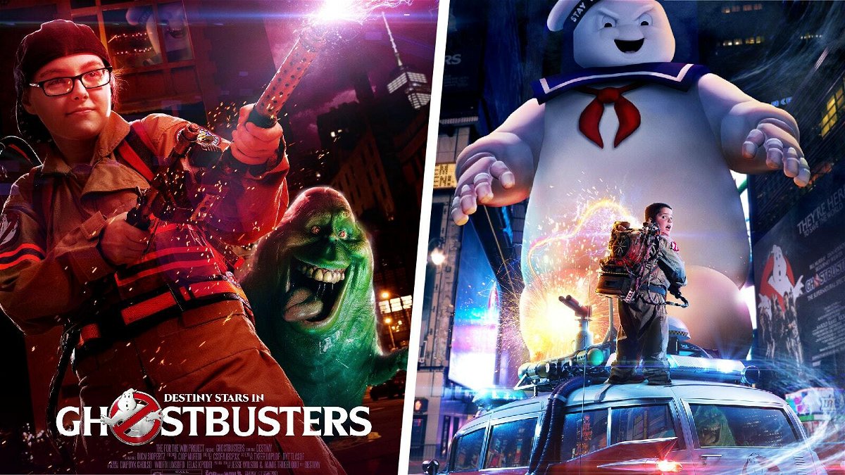I poster creati per i bambini che partecipano a Ultimate Ghostbusters Experience
