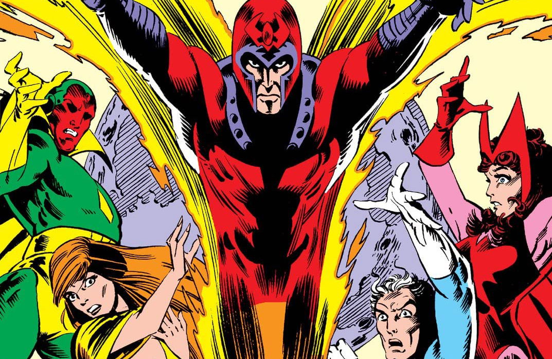 Clicca per vedere l'immagine originale Dettaglio della cover di Vision and the Scarlet Witch #4
