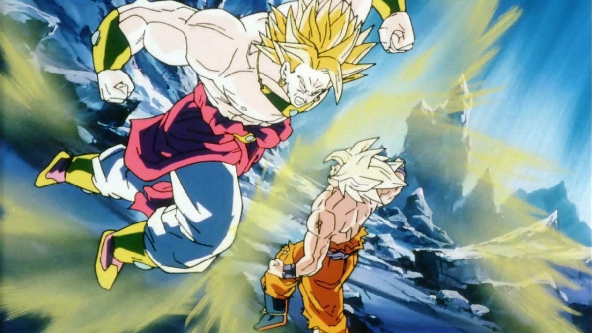 Broly vs Goku Z