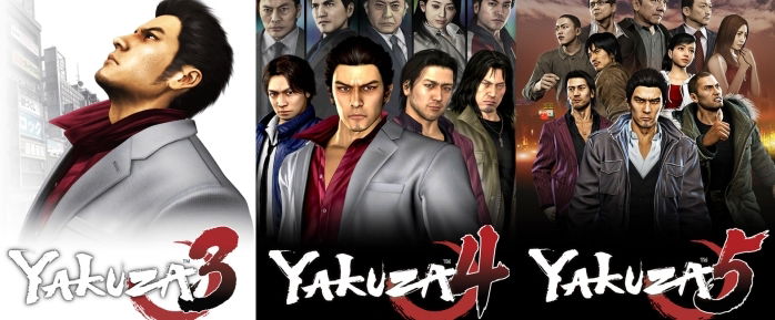 Clicca per vedere l'immagine originale Yakuza tre episodi della remastered