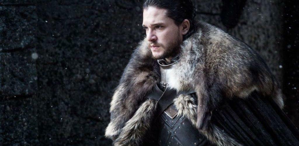 Kit Harington nei panni di Jon Snow in Game of Thrones 7