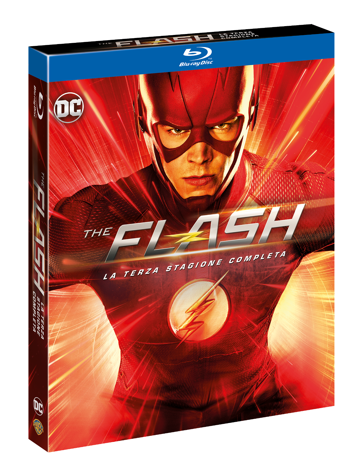 Il Blu-ray della terza stagione di The Flash