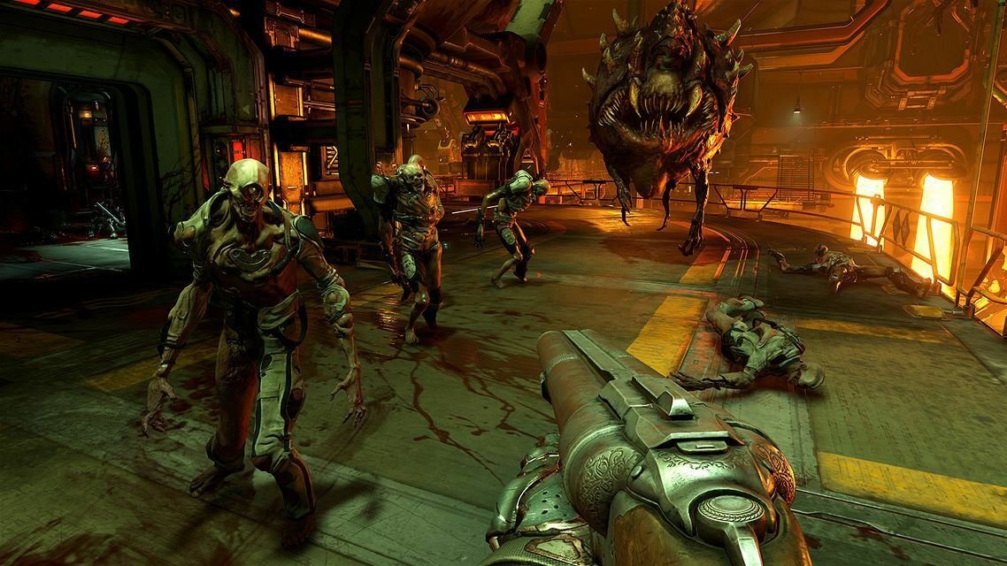 Doom su PS4, Xbox One e PC