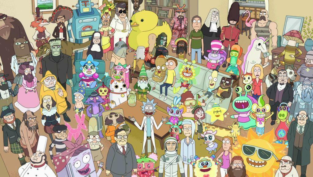 Clicca per vedere l'immagine originale Una scena tratta da Rick and Morty