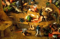 La portada de El mundo curioso de Hieronymus Bosch es un viaje exploratorio y visionario