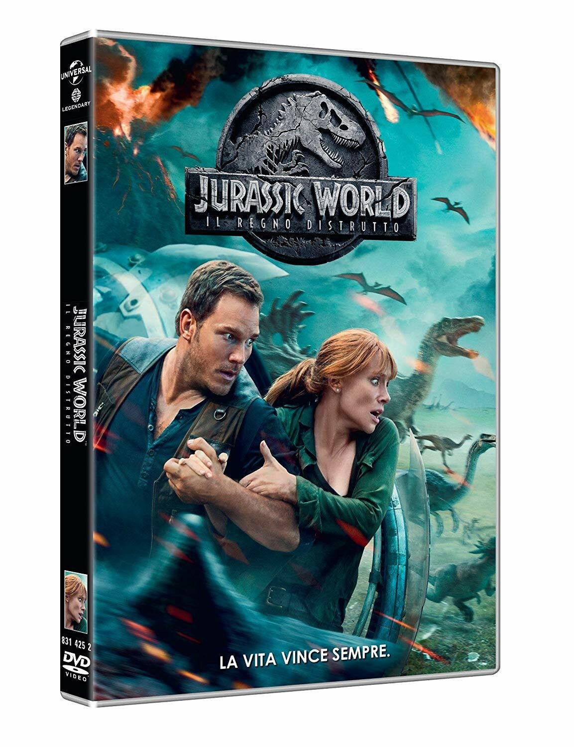 Il formato DVD di Jurassic World: Il regno distrutto