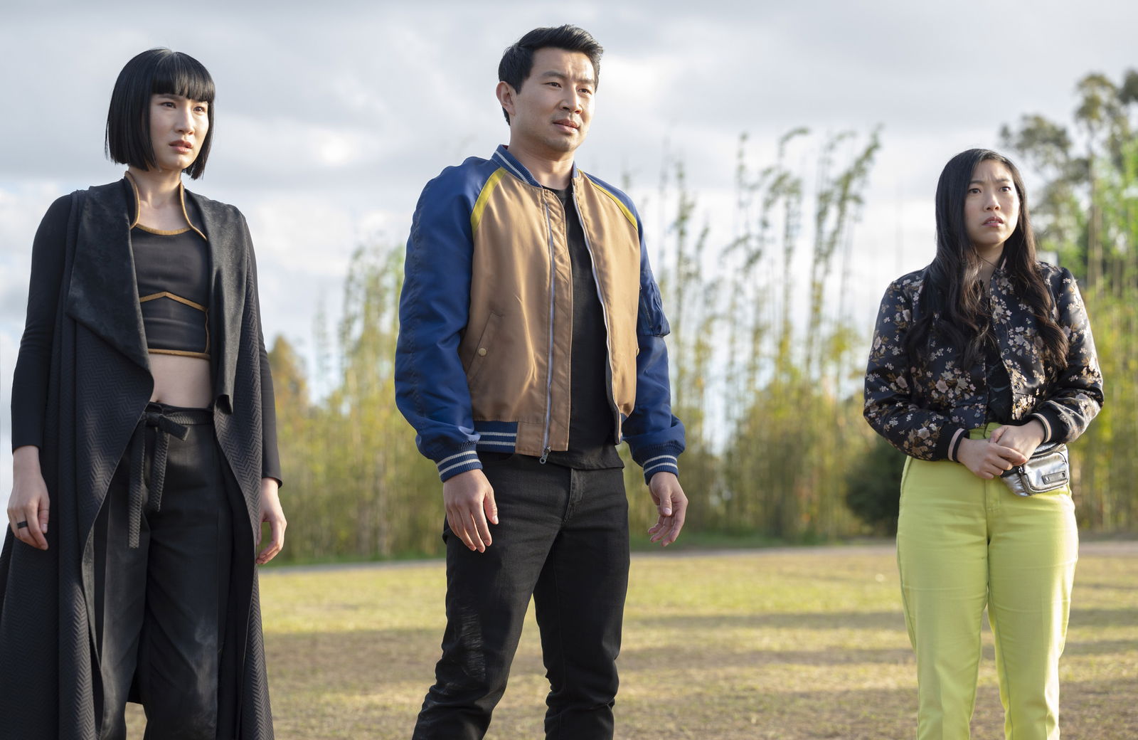 Οι πρωταγωνιστές του Shang-Chi Shang-Chi, Xialing και Katy