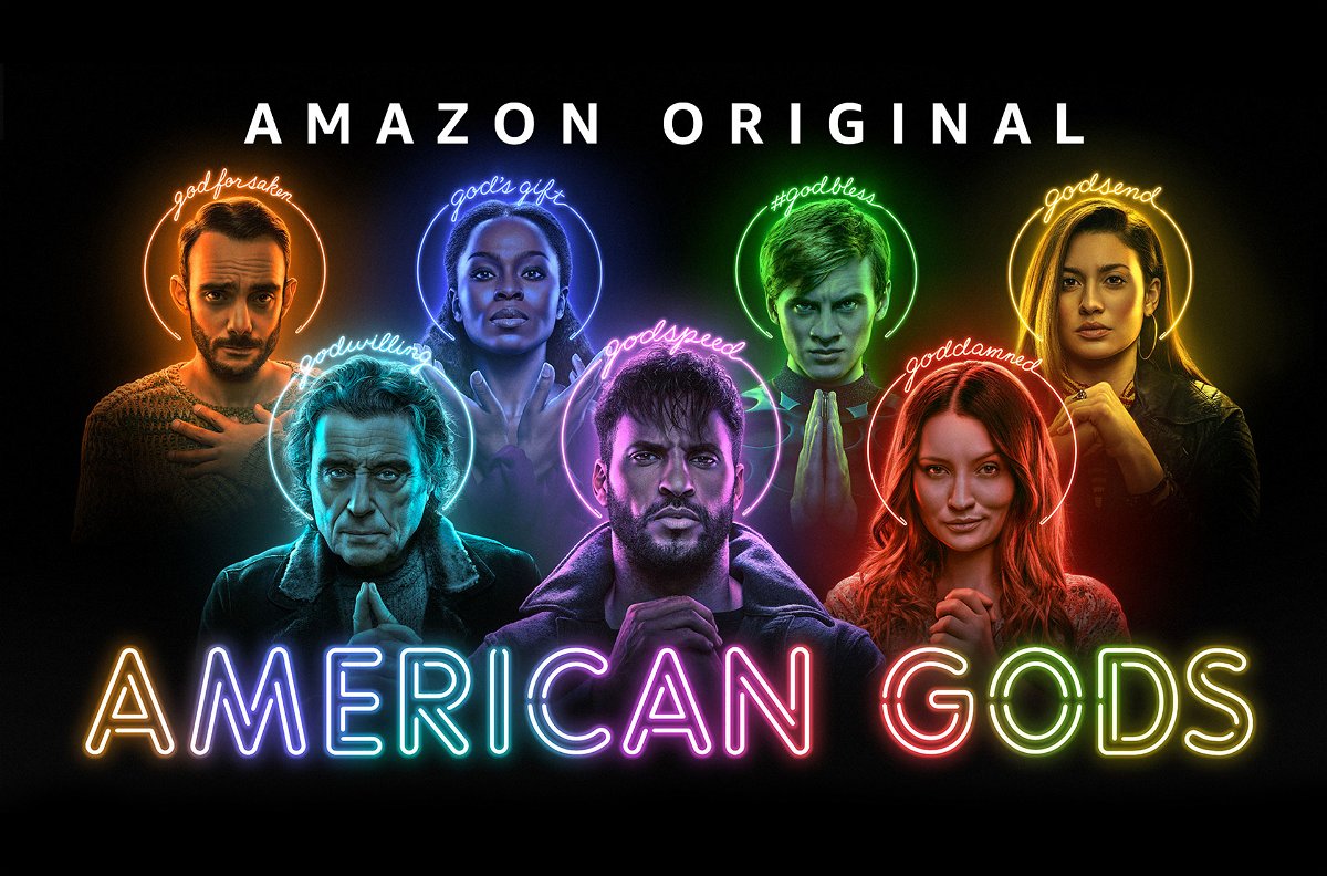Il poster di American Gods