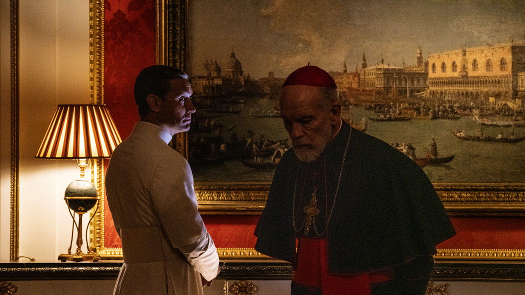 Clicca per vedere l'immagine originale Una scena di The New Pope