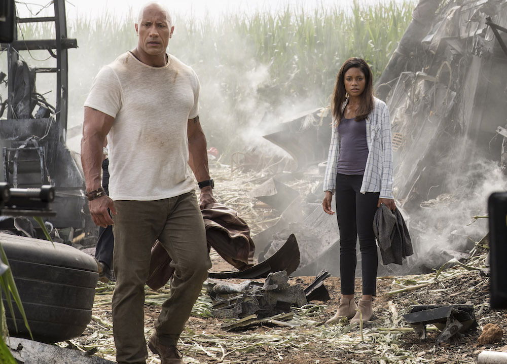 Clicca per vedere l'immagine originale Dwayne Johnson in una scena del film