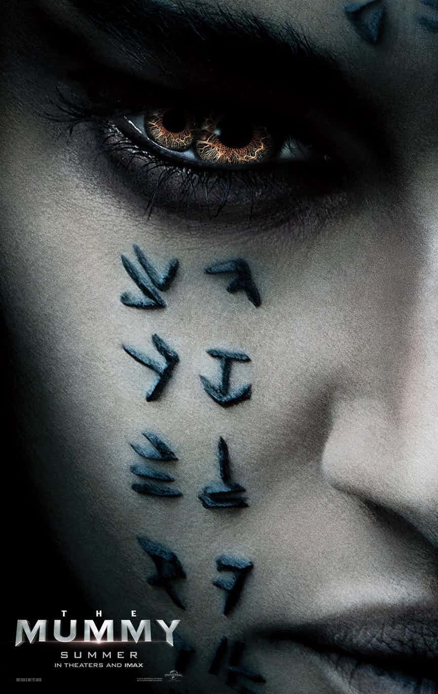 Clicca per vedere l'immagine originale Il nuovo poster de La Mummia