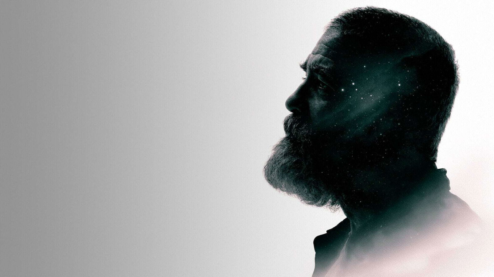 The Midnight Sky, dal 23 dicembre su Netflix Profilo di George Clooney in un'immagine promozionale di The Midnight Sky