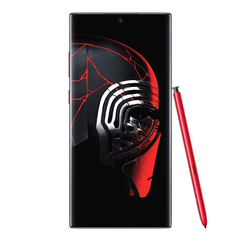 Immagine promozionale del Galaxy Note 10+ Star Wars Special Edition