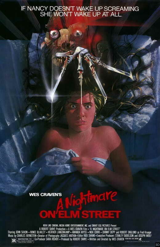Il poster di Nightmare - Dal profondo della notte del 1984