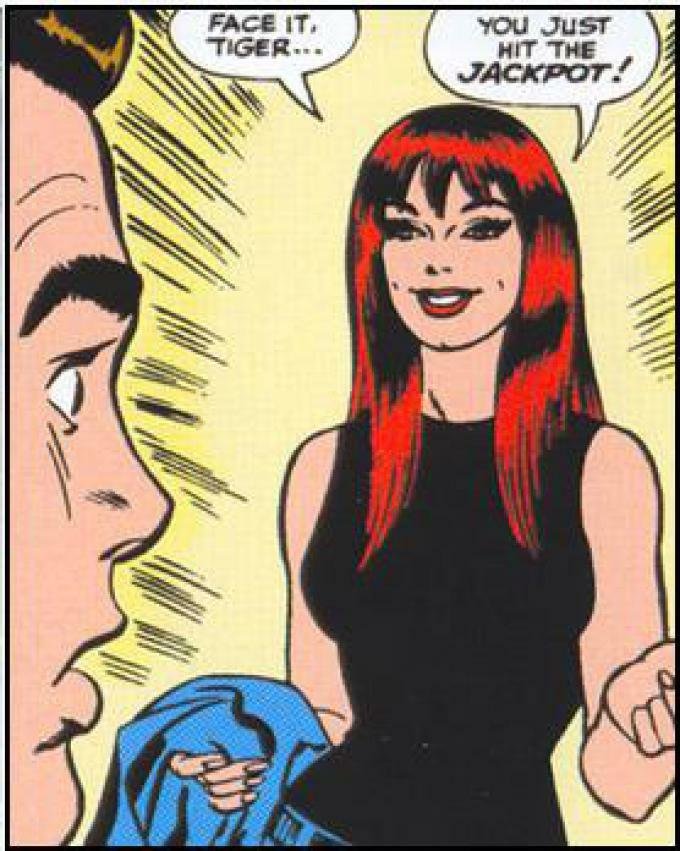 Mary Jane Watson in un fumetto Marvel