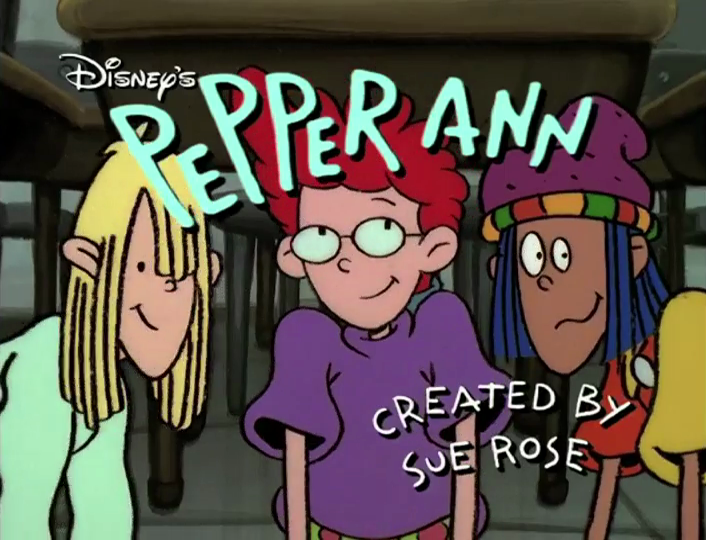 Clicca per vedere l'immagine originale Pepper Ann è andata in onda tra il 1997 e il 2000