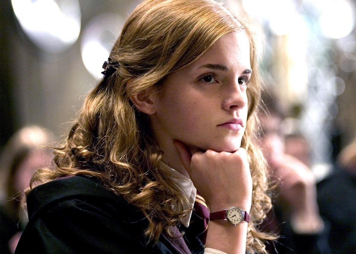 Emma Watson en una escena de Harry Potter