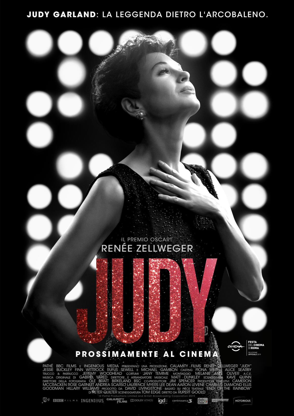 Judy - il poster del film con Renée Zellweger 