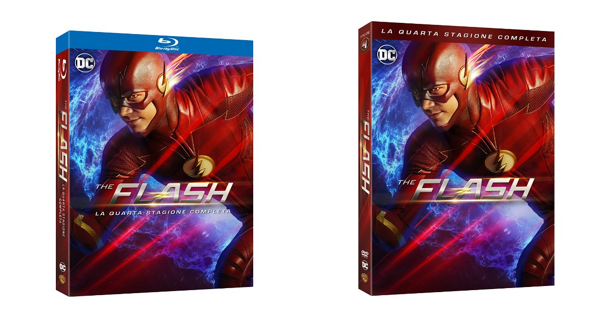 Le edizioni Home Video italiane della quarta stagione di The Flash